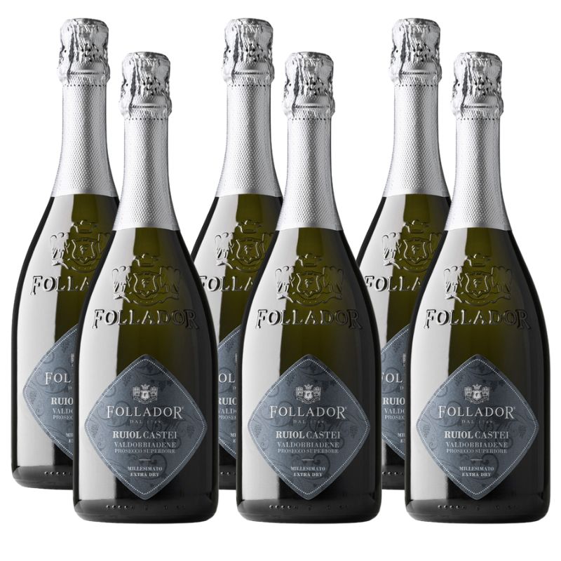<tc><!-- x-tinymce/html -->Ruiol Castei - Prosecco Superiore Valdobbiadene DOCG Extra Dry - Cartone 6x Bottiglie</tc>