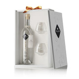 <tc>Confezione regalo 1 bottiglia 0,70 grappa e 2 bicchieri</tc>