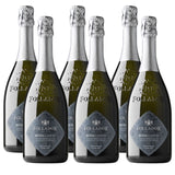 Ruiol Castei - Prosecco Superiore Valdobbiadene DOCG Extra Dry - Case of 6 + free bottle in gift tube